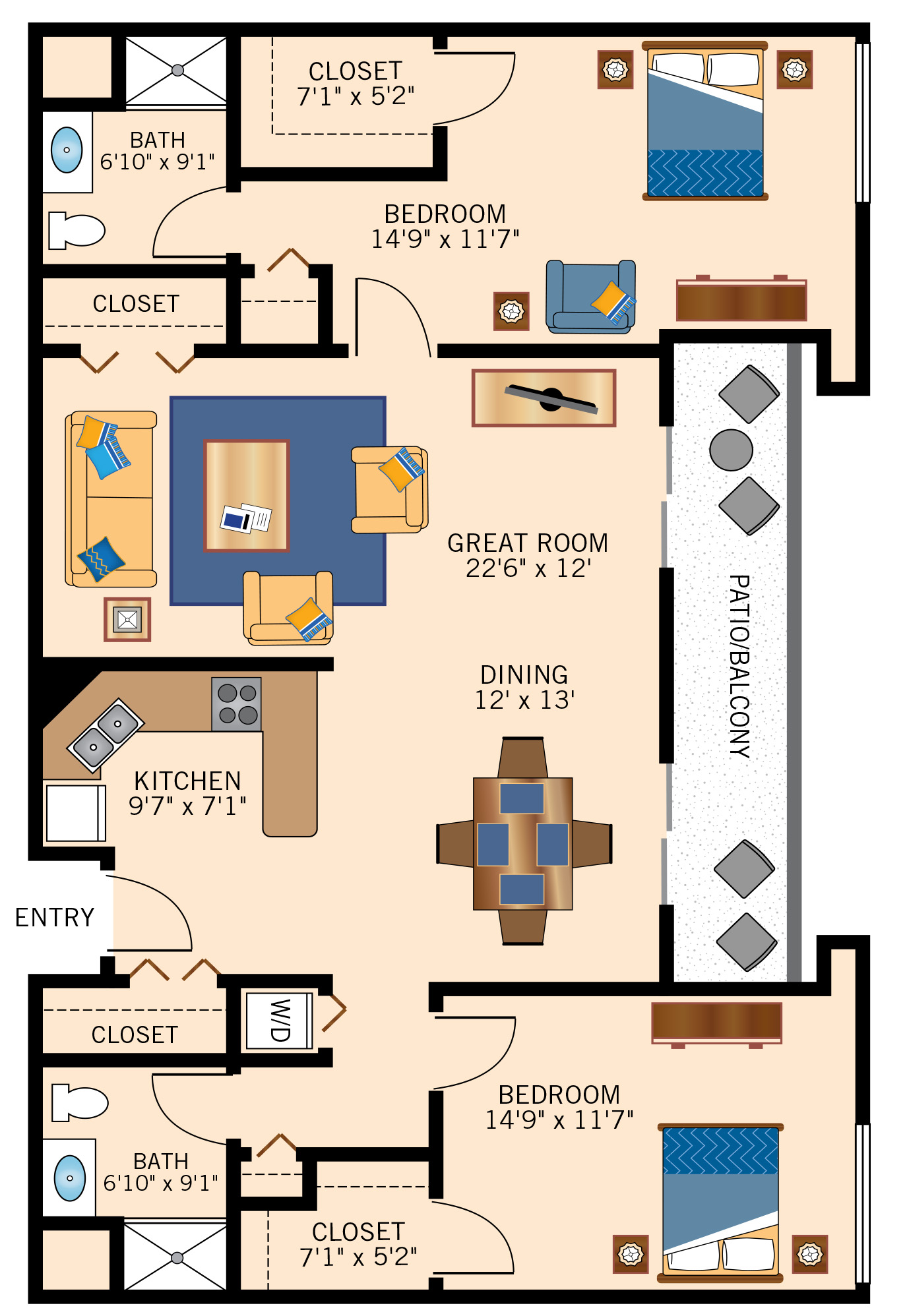 Clear Creek floor plan